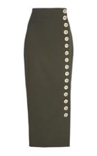 A.w.a.k.e. Button Pencil Skirt