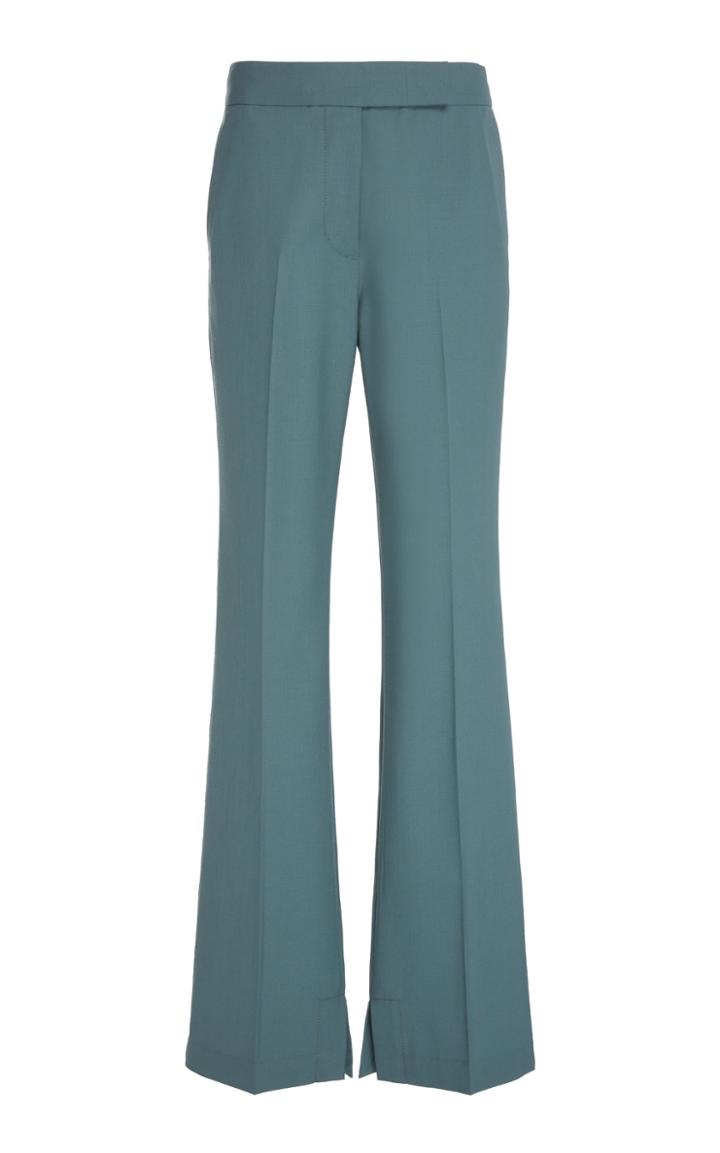 3.1 Phillip Lim Mid-rise Flared-leg Wool Pants