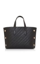 Givenchy Bond Mini Logo-embossed Leather Shopper Tote