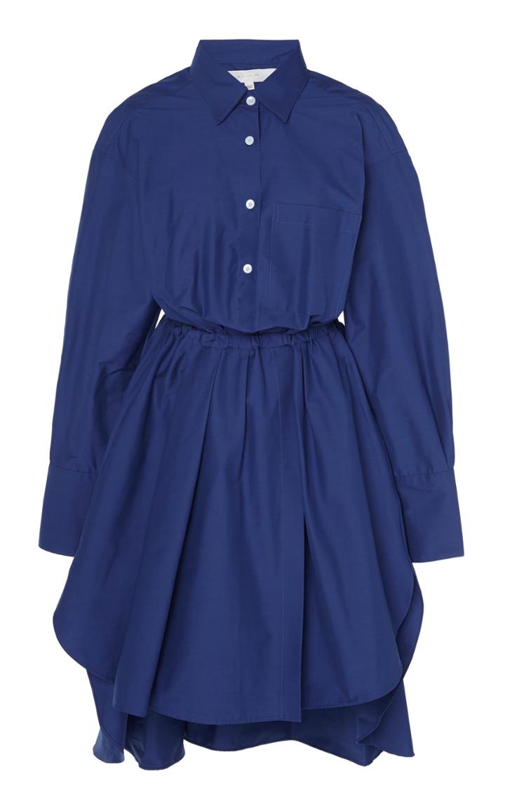 By Any Other Name Poplin Mini Shirt Dress