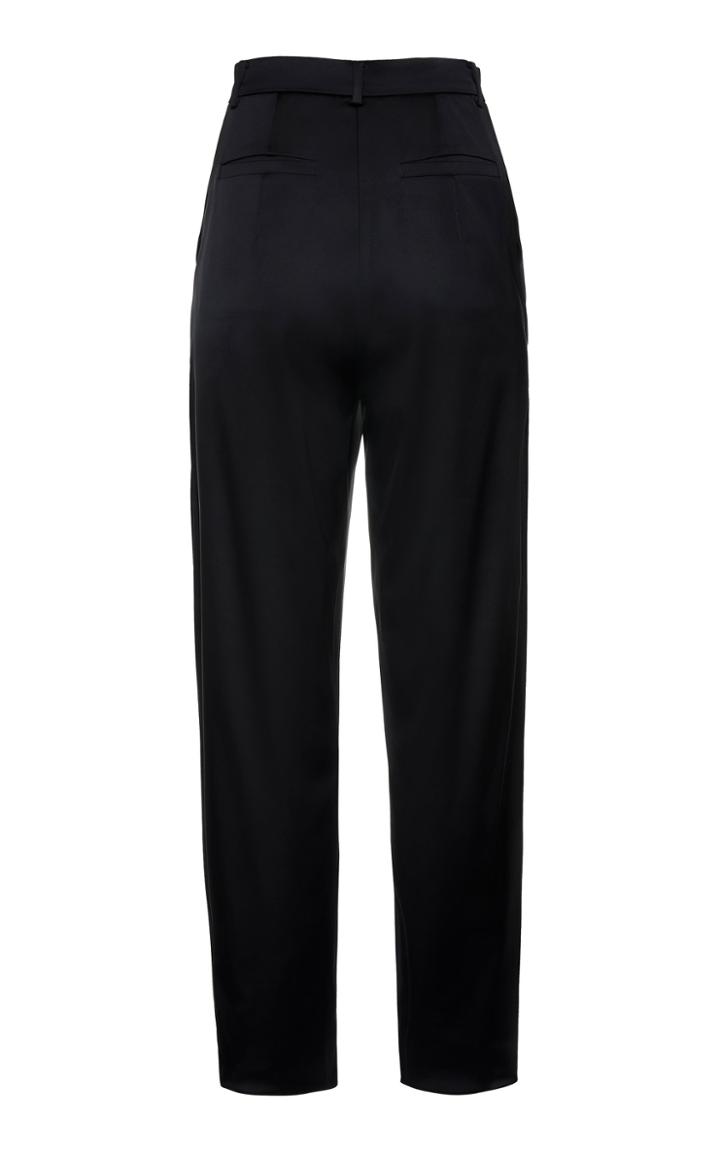 Moda Operandi Magda Butrym Harwich Pleated Satin Pants Size: 36
