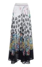 Moda Operandi Missoni Printed Cutout Satin Halter Dress Size: 38