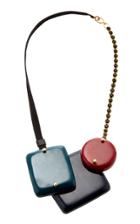 Marni Glass Beads And Resin Necklace