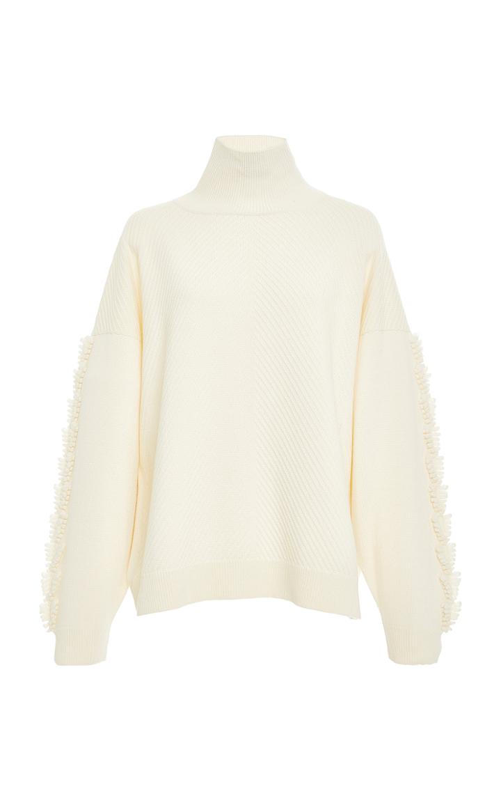 Barrie Fringed Cashmere Sweater