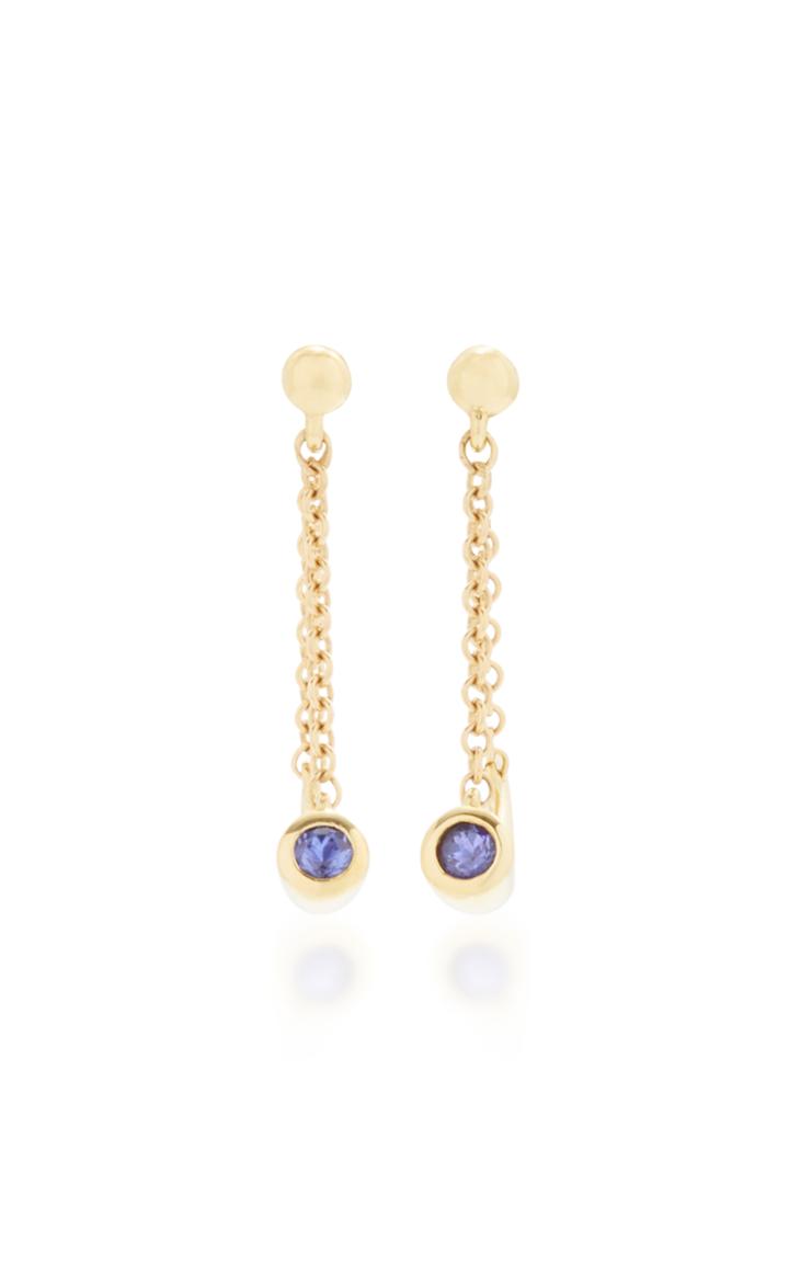 Aya Mosi-oa-tunya 18k Gold Tanzanite Earrings