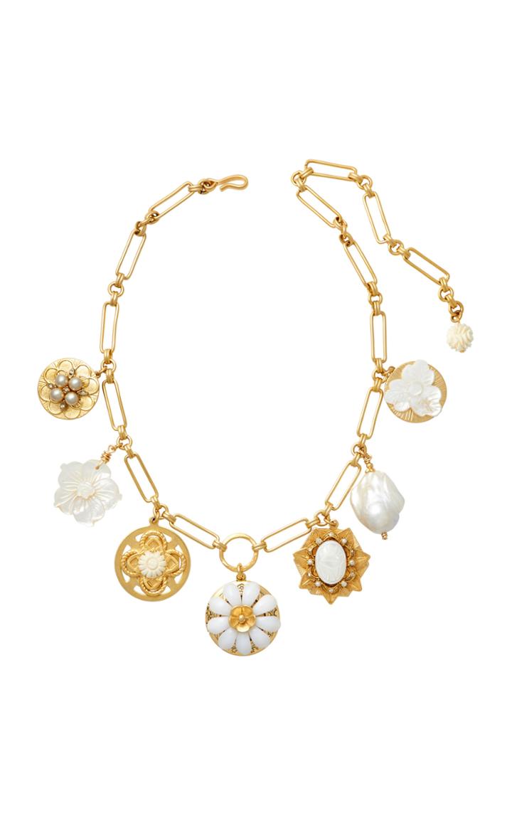 Moda Operandi Brinker & Eliza Gold-tone Prairie Charm Necklace