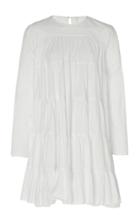 Merlette Soliman Tiered Ruffle Mini Dress