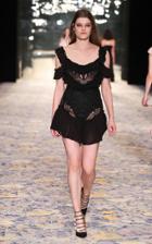Alice Mccall Lovebirds Embroidered Cutout Dress
