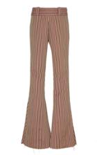 Moda Operandi Alix Of Bohemia Carnaby Striped Cotton Flared Pants Size: S