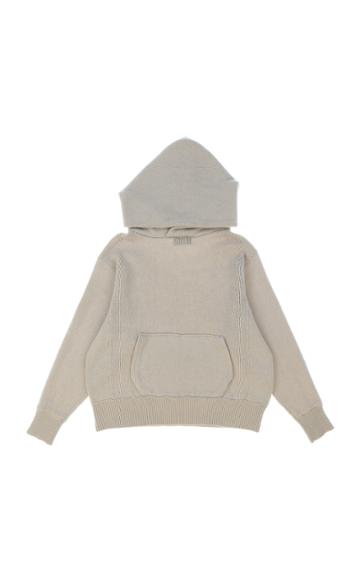 Les Tien Cashmere Crop Hoodie