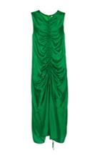 Creatures Of Comfort Mesta Ruched Midi Dress