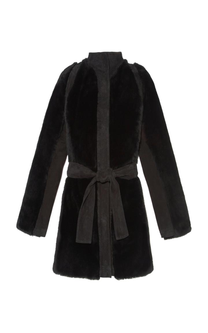 Moda Operandi Pologeorgis The Little Harbor Shearling Jacket Size: Xs