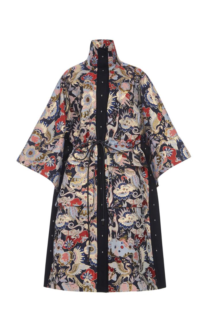Antonio Berardi Floral Printed Coat