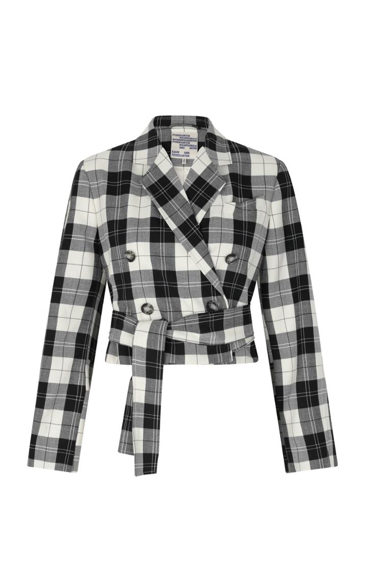 Moda Operandi Baum Und Pferdgarten Blayn Plaid Double Breasted Jacket