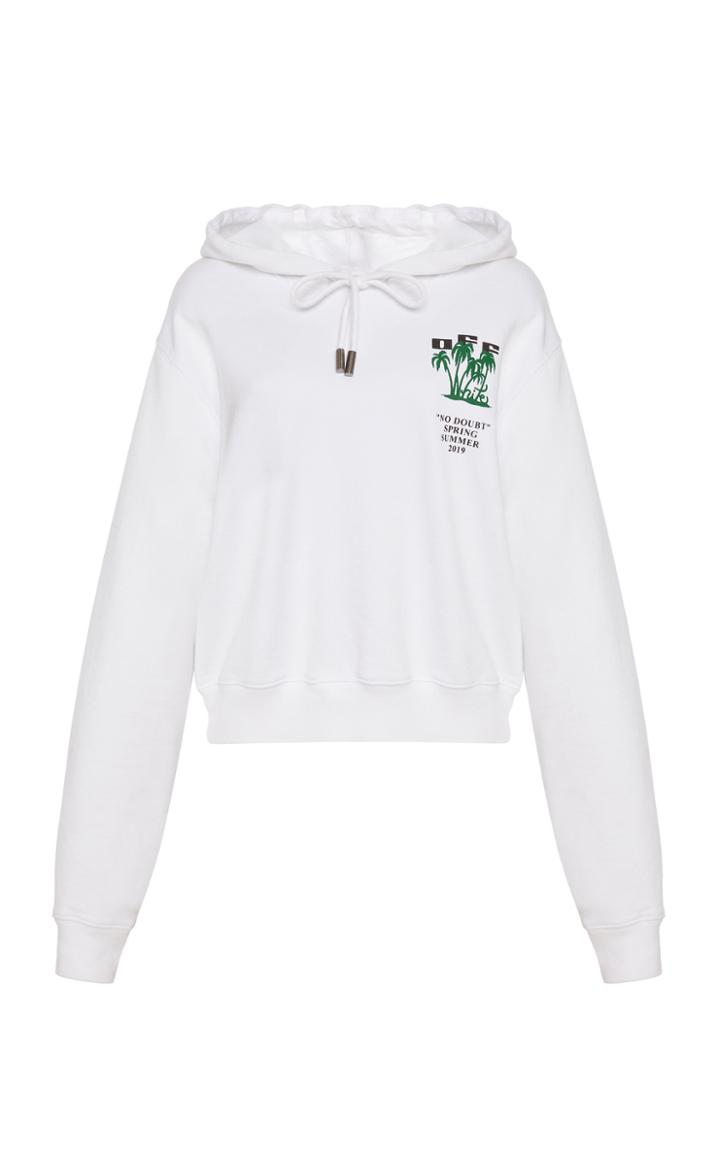 Off-white C/o Virgil Abloh Island Cotton Sweatshirt