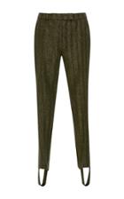 Maison Pre Herringbone Lurex Spindle Pant