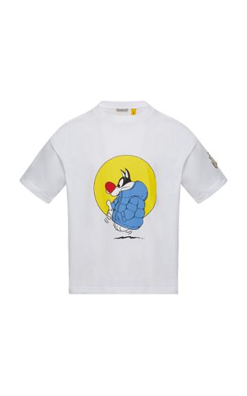 Moncler Genius 1 Moncler Jw Anderson Graphic Cotton T-shirt