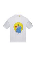 Moncler Genius 1 Moncler Jw Anderson Graphic Cotton T-shirt