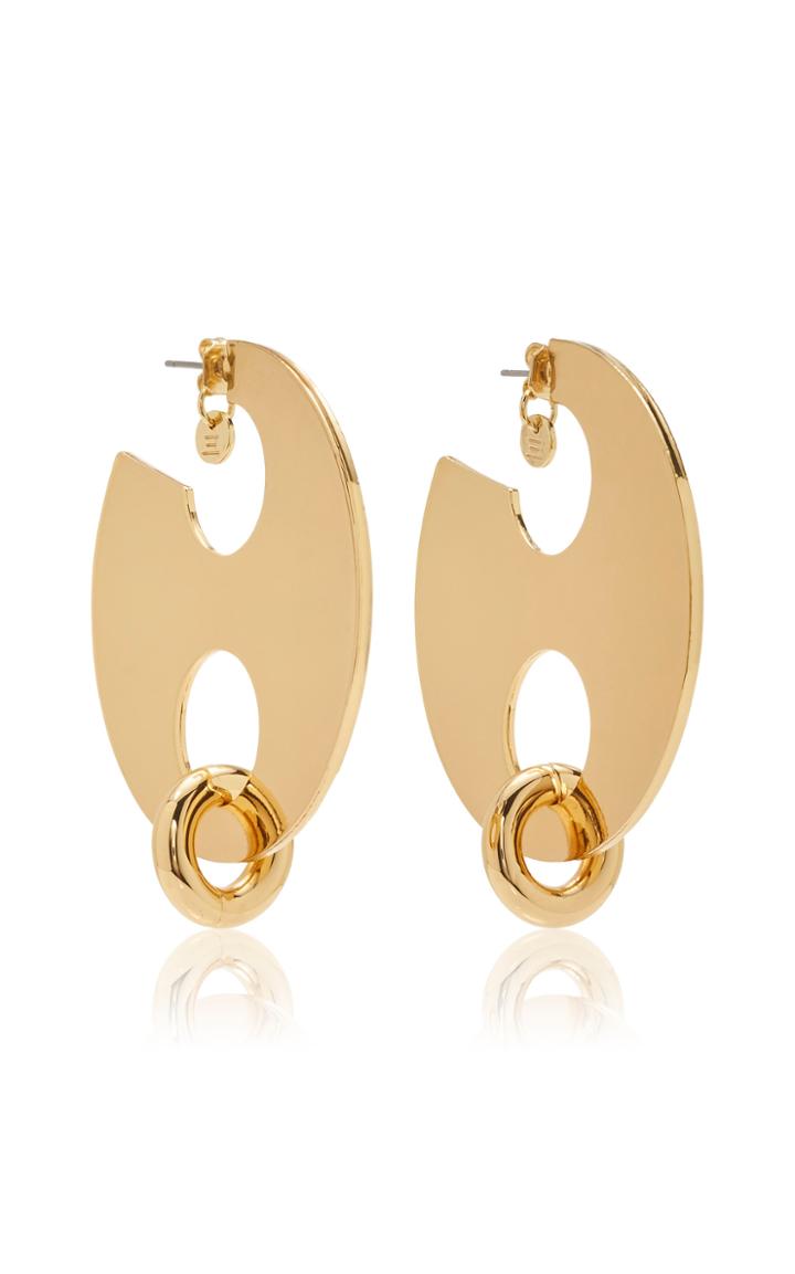 Etesian Poesia 24k Gold-plated Earrings