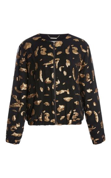 Maison Pre Embellished Bomber Jacket