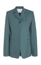 3.1 Phillip Lim Single-button Wool Poplin Blazer