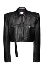 Moda Operandi Magda Butrym Collared Leather Jacket