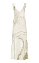 Moda Operandi Marina Moscone Sleeveless Satin Dress Size: 2