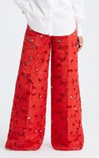 Moda Operandi Oscar De La Renta High-rise Cutout Wide-leg Pant
