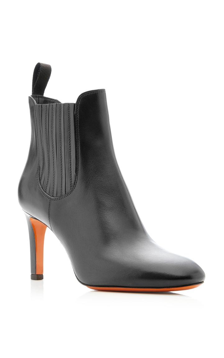 Santoni Lady Guanto Demi Leather Boots