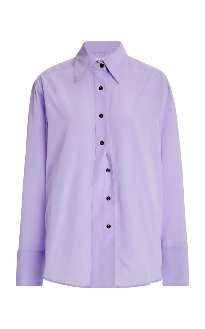 Eftychia Poplin Button-down Shirt