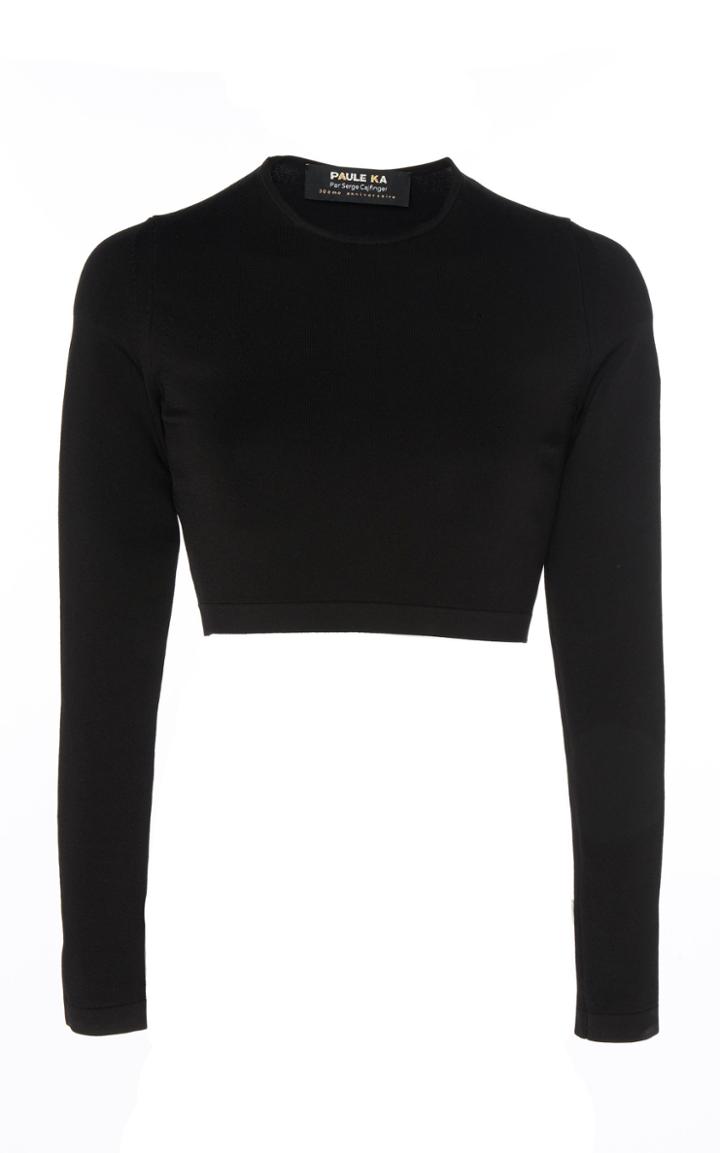 Paule Ka Cropped Jersey Top