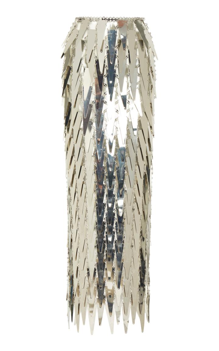 Moda Operandi Paco Rabanne Flamme Metal Chain-link Skirt