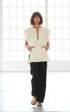 Matteau Swim Short Linen Cotton Poncho