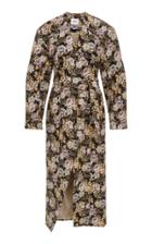 Nanushka Westie Multi Rose Wrap Dress
