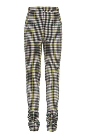Elenareva High-waisted Plaid Pants