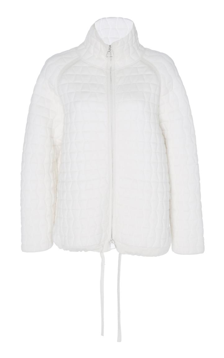 Akris Quilted Wool And Silk-blend Jacket