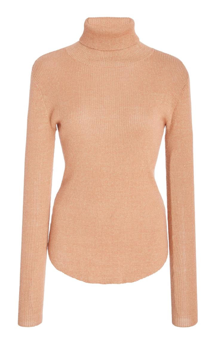 Ulla Johnson Mars Lurex Knit Turtleneck