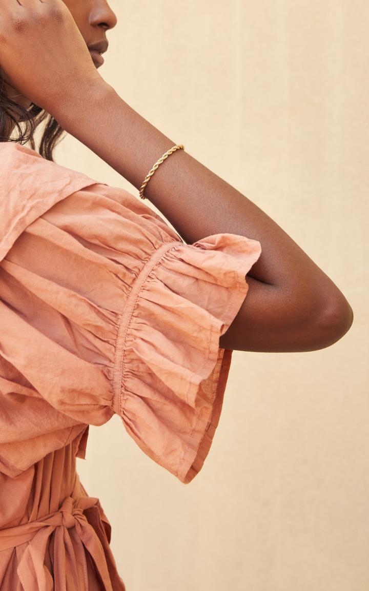 Moda Operandi Loeffler Randall Kayla Gold-tone Chain Bracelet