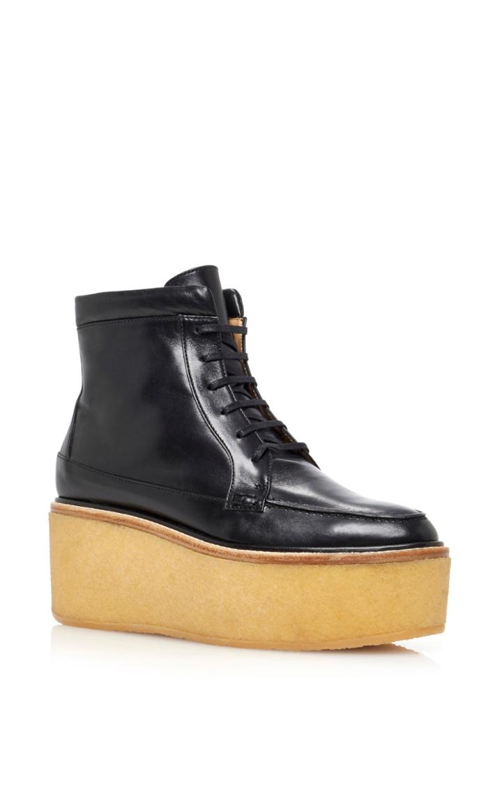 Gabriela Hearst Terrell Lace Up Platform