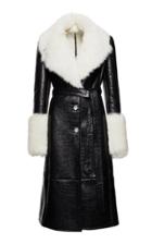 Magda Butrym Hudson Contrast Collar Coat
