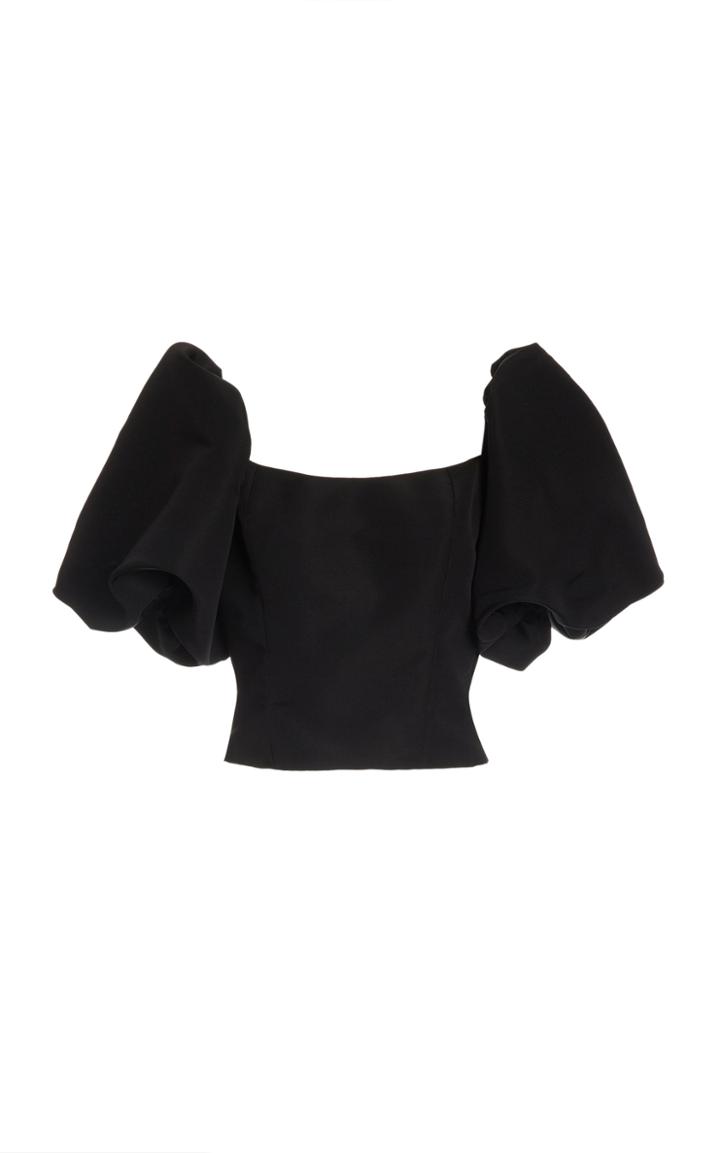 Moda Operandi Markarian Puff Sleeve Silk Top