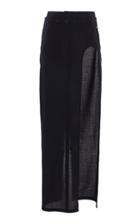 Moda Operandi Ann Demeulemeester Button-detailed Maxi Skirt Size: 36