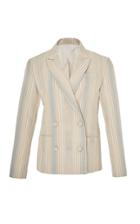 Marina Moscone Double Breasted Blazer