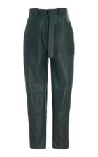 Rosetta Getty Utility Lambskin Skinny Pants