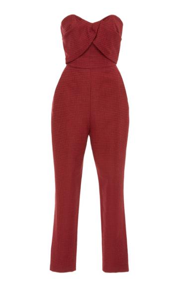 Zeynep Aray Strapless Jumpsuit