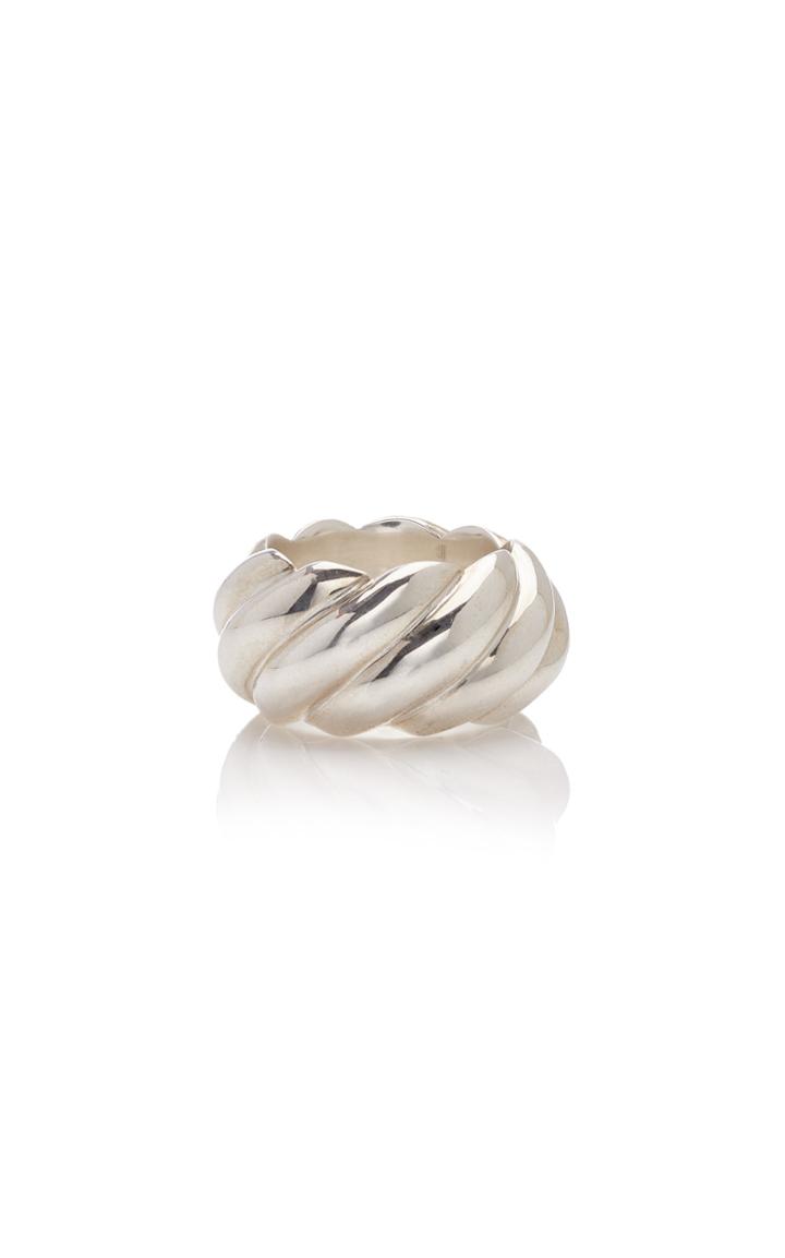Moda Operandi Sophie Buhai Silver Large Rope Ring Size: 5