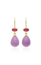 Mallary Marks Apple & Eve Rubellite Earring