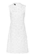 Akris Cotton Jacquard Pansy Mini Dress