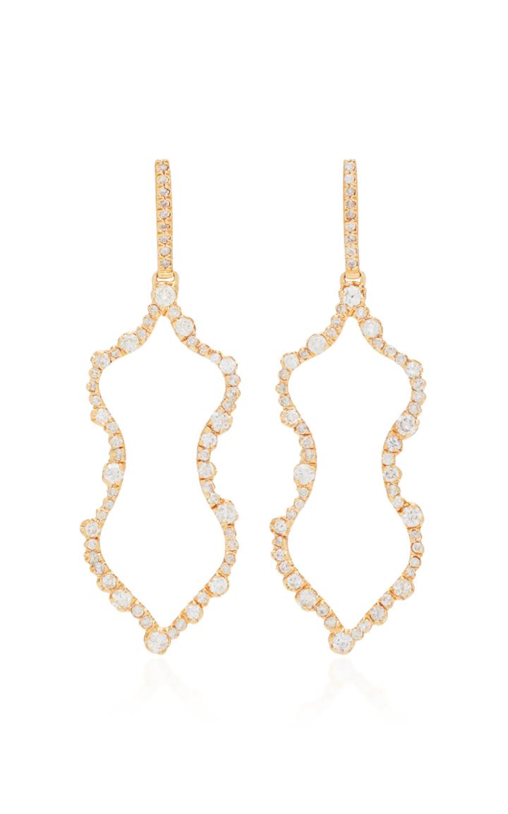 Kimberly Mcdonald 18k Rose Gold Diamond Earrings