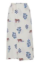 Ciao Lucia Carlotta Silk Midi Skirt